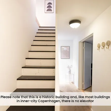 Sanders Main - Popular Two-bedroom Duplex Next To Magical Nyhavn 公寓