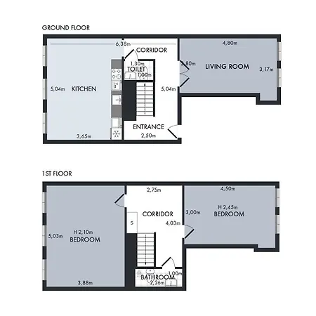 Sanders Main - Popular Two-bedroom Duplex Next To Magical Nyhavn * Kopenhagen
